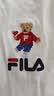 斐乐（FILA） 女装官方女士短袖T恤夏季休闲运动内搭t恤百搭短T上衣 标准白-F51W328152FWT L （170/88A/L） 实拍图