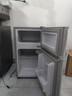 奥克斯小冰箱家用小型迷你冷藏冷冻两用出租房宿舍用节能省电寝室办公室电冰箱 【净化去味】126银色【高效保鲜 铜管速冷】22L 实拍图
