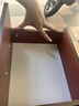 幻狐 （DREAM FOX ） 电脑桌台式家用办公书桌现代简约带抽屉学生学习桌卧室写字桌子 推荐【五抽+柜门】深胡桃色120CM 实拍图