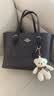 蔻驰（COACH）【品牌直供】女士MOLLIE25中号斜挎托特包深棕色CV965礼物次日达 实拍图