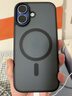 绿联【AI相机键全包|软边防刮】适用iphone17手机壳苹果17保护套磁吸壳气囊防摔保护超薄散热磨砂抗黄 实拍图