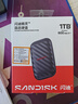 闪迪（SanDisk）精灵1TB 移动硬盘 ELE升级款 读速600MB/s  Type-C USB3.2手机直连笔记本电脑 外接存储  固态硬盘 实拍图