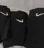 耐克NIKE袜子男子 速干透气运动袜 中筒袜三双装SX7676-010黑L 实拍图