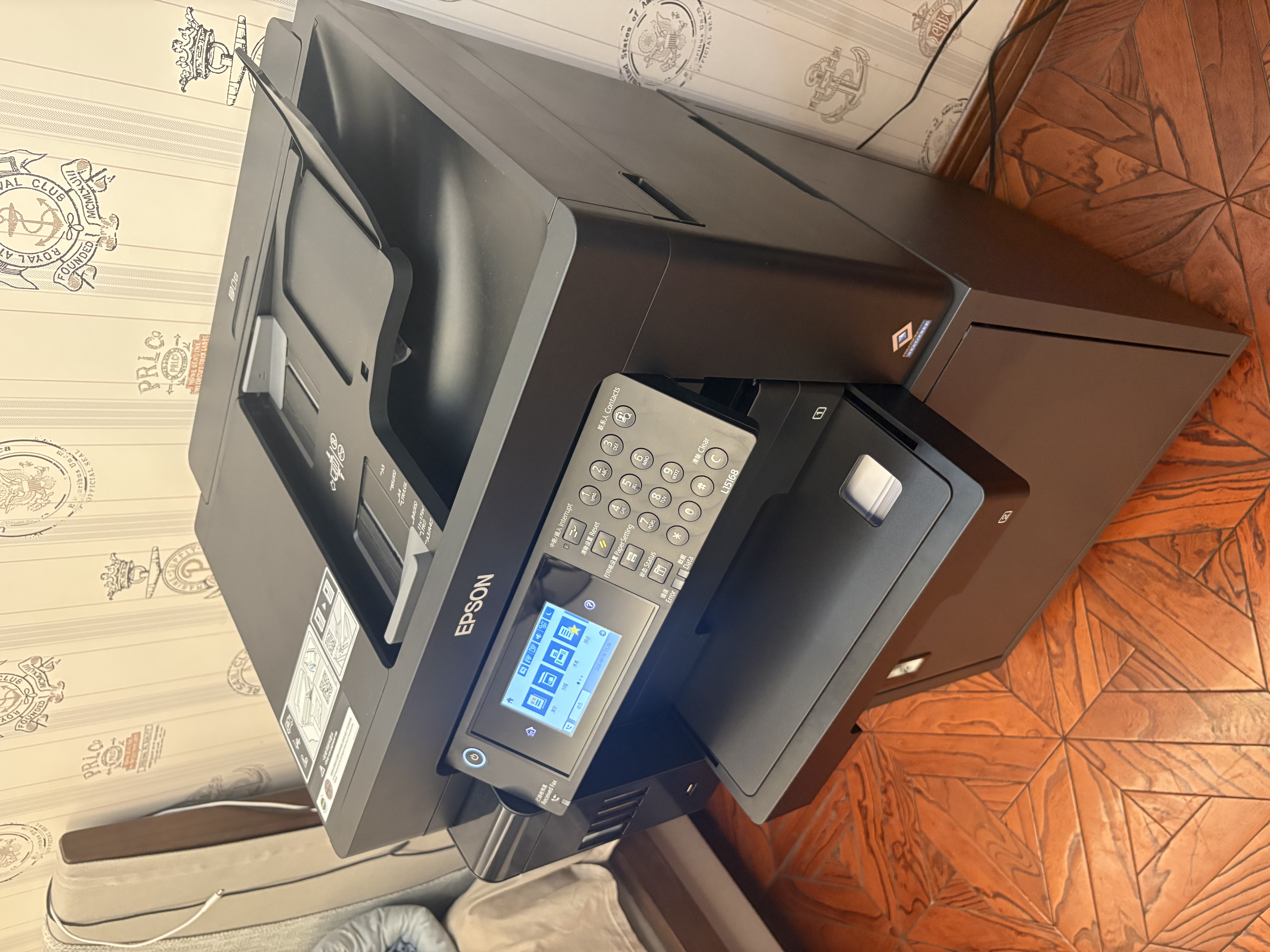 爱普生（EPSON）L15168 A3+ 彩色喷墨打印机办公 自动双面打印复印扫描传真一体机 有线/无线 实拍图