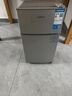 志高（CHIGO）小冰箱迷你小型家用冷藏冷冻两用宿舍出租房用双门办公室电冰箱节能省电 【店长推荐】48L银色【一级能效丨全国联保】 实拍图