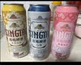青岛啤酒（TsingTao）精酿白啤500ml*10罐礼盒装(白啤*4+樱花*3+桂花*3)七夕送礼 实拍图
