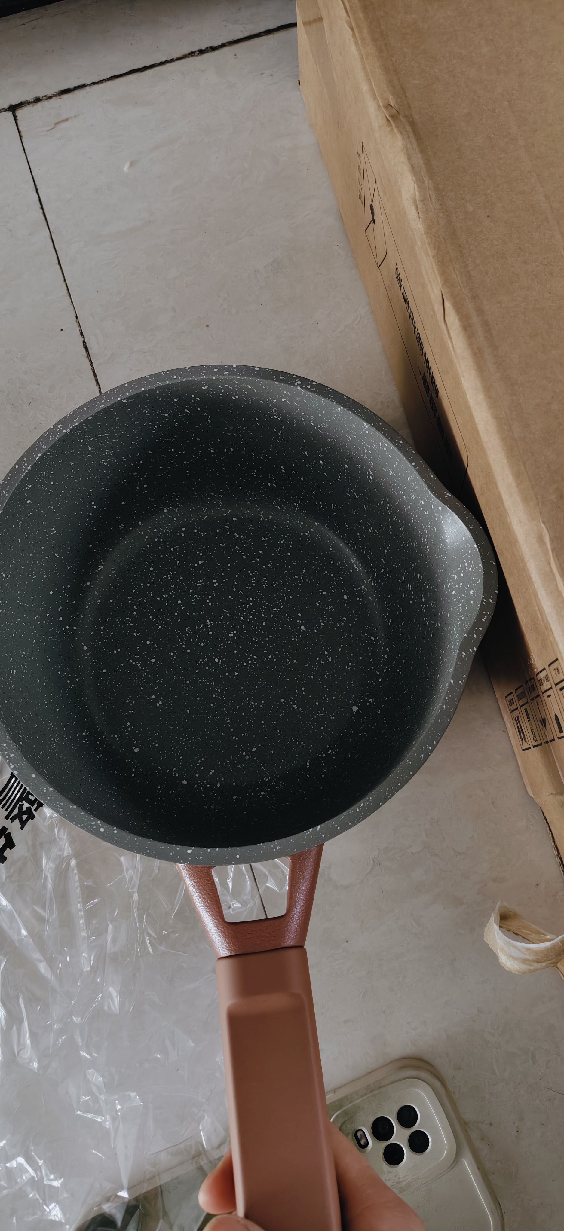 苏泊尔（SUPOR）有钛奶锅辅食锅 抗菌率99.9%星星石有钛耐磨汤锅18cmET18AKJ01 实拍图