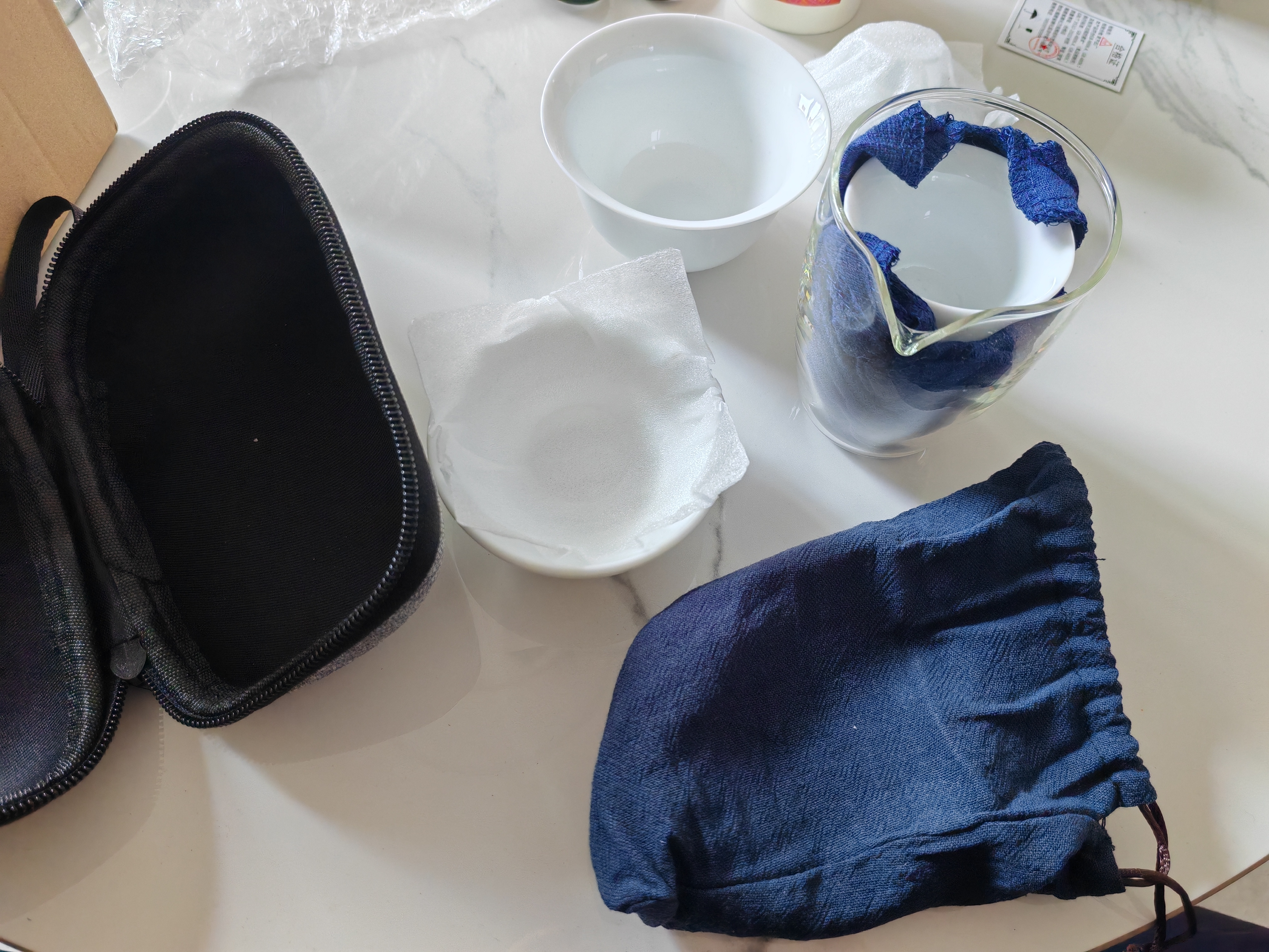 忆壶茶茶具旅行茶具套装便携式盖碗三件套户外露营个人专用功夫快客杯 实拍图