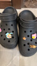 卡骆驰（CROCS）檀健次同款经典泡芙洞洞鞋百舒适男沙滩鞋女鞋休闲鞋|207521 黑色-001(含智必星) 37 (230mm) 38 实拍图