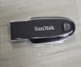 闪迪（SanDisk）256GB USB3.2 U盘 CZ550黑色 读速100MB/s 安全加密 数据恢复 学习办公电脑车载 高速大容量优盘 实拍图