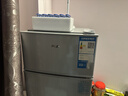 奥克斯小冰箱家用小型迷你冷藏冷冻两用出租房宿舍用节能省电寝室办公室电冰箱 【净化去味】126银色【高效保鲜 铜管速冷】22L 实拍图