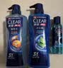 清扬（CLEAR）男士沐浴露活力运动+冰凉酷爽600g*2+100g*2 新老包装交替发货 实拍图