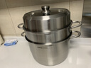 苏泊尔（SUPOR）蒸锅304不锈钢三层复底多用蒸鱼家用蒸笼电磁炉燃气通用 欧式蒸锅 3层 32cm 实拍图