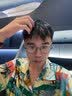 LOHO超轻钛架眼镜防蓝光近视商务休闲全框钛架斯文简约方框可配度数 实拍图