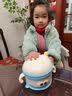COOKSS辅食碗研磨碗喂水宝宝吃米粉米糊餐具碗勺套装带盖儿童 实拍图