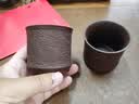 言艺紫砂主人杯对杯 手工浮雕龙马 大容量功夫品茗杯 中秋礼品礼盒装 实拍图