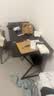 汤能优品电脑桌台式家用电竞游戏桌简约卧室书桌办公学习桌学生写字小桌子 单桌-耀黑140*60【C型加固钢架】 实拍图