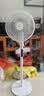 美的（Midea）【闪拆系列】一键闪电拆装直流变频家用语音电风扇一级能效静音落地扇大风力卧室立式电扇SDJ30BC 实拍图