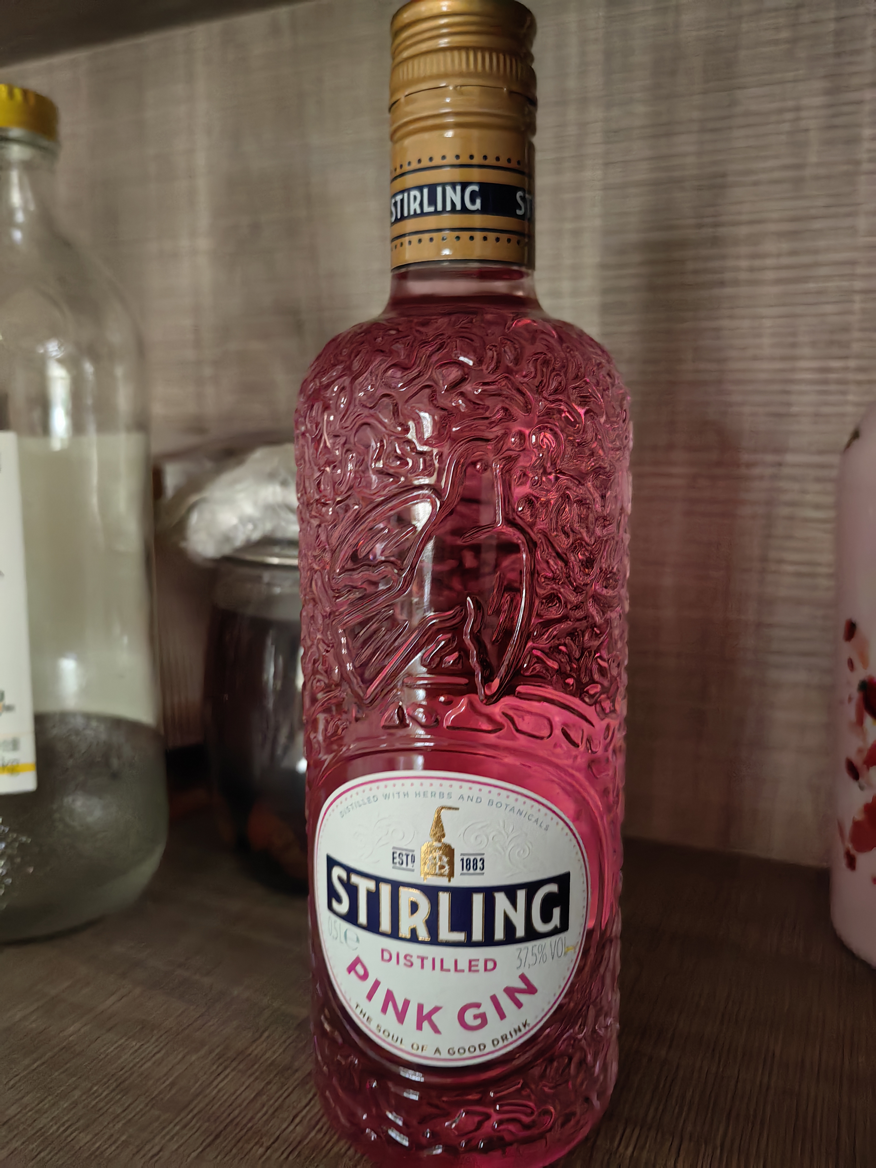 萨格利粉红金酒杜松子酒 荷兰原瓶进口GIN酒琴酒 调酒基酒洋酒 500ml 实拍图