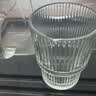 乐唯诗 玻璃杯家用牛奶杯果汁杯高颜值水杯简约茶杯饮料杯子 乐动竖纹叠叠杯【透明】192ml1只 实拍图