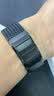 竞技者适于华为手表watch4/Pro表带watch3pro/GT5/GT4/GT3/GT6磁吸钛金属不锈钢手表带男款高级46/48 曜石黑-编织链式22mm接口 实拍图