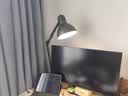 宜家（IKEA）TERTIAL特提亚工作灯复古经典北欧风台灯书桌灯经典 灰色(灯泡需另购) 实拍图