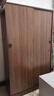唐辑实木衣柜卧室现代简约家用推拉门储物大衣柜120*50*200cm 实拍图