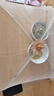 京惠思创 透气饭菜罩子【可折叠 50*70cm 方形】防虫防蝇家用遮菜罩JH0781 实拍图