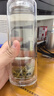 富光双层玻璃杯水杯子茶水分离泡茶杯男女士高颜值团购定制400ML 实拍图