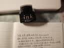 百乐（PILOT）【热门商品】非碳素墨水不堵笔 钢笔用墨水瓶装30ml INK-30-B原装进口黑色 实拍图