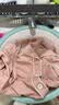 十月结晶月子服产妇春秋棉产后孕妇睡衣哺乳家居服套装 粉 L码 实拍图