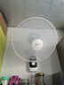 艾美特（AIRMATE）电风扇商用壁扇壁挂式风扇家用安静轻音摇头转页扇餐厅宿舍循环扇食堂遥控墙壁风扇 X12 实拍图