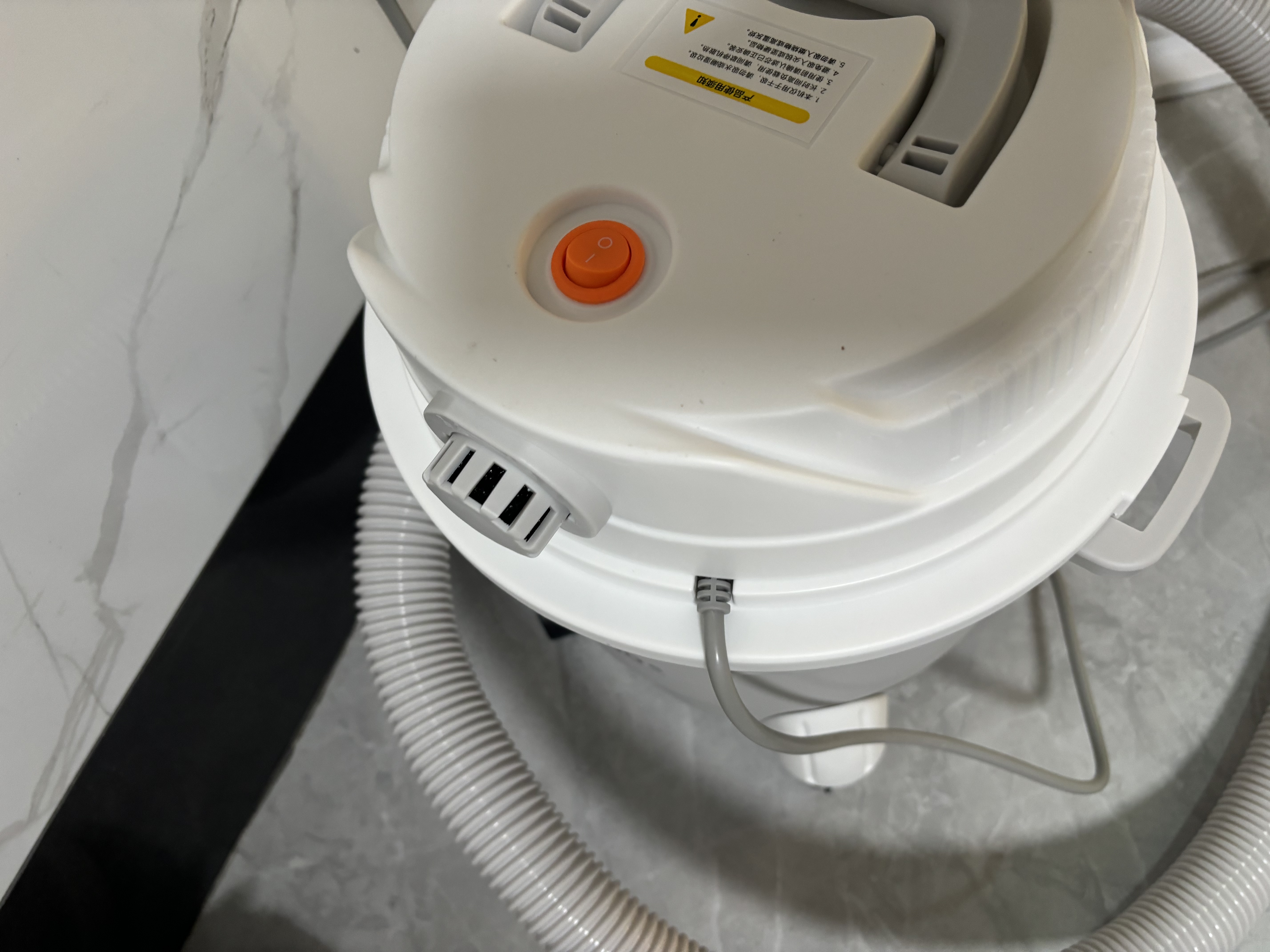 德尔玛（Deerma）【2026重磅新品】TJ700S 干吹两用桶式吸尘器 家用商用 吸尘器桶式大吸力 整机降噪设计ZN-530 实拍图