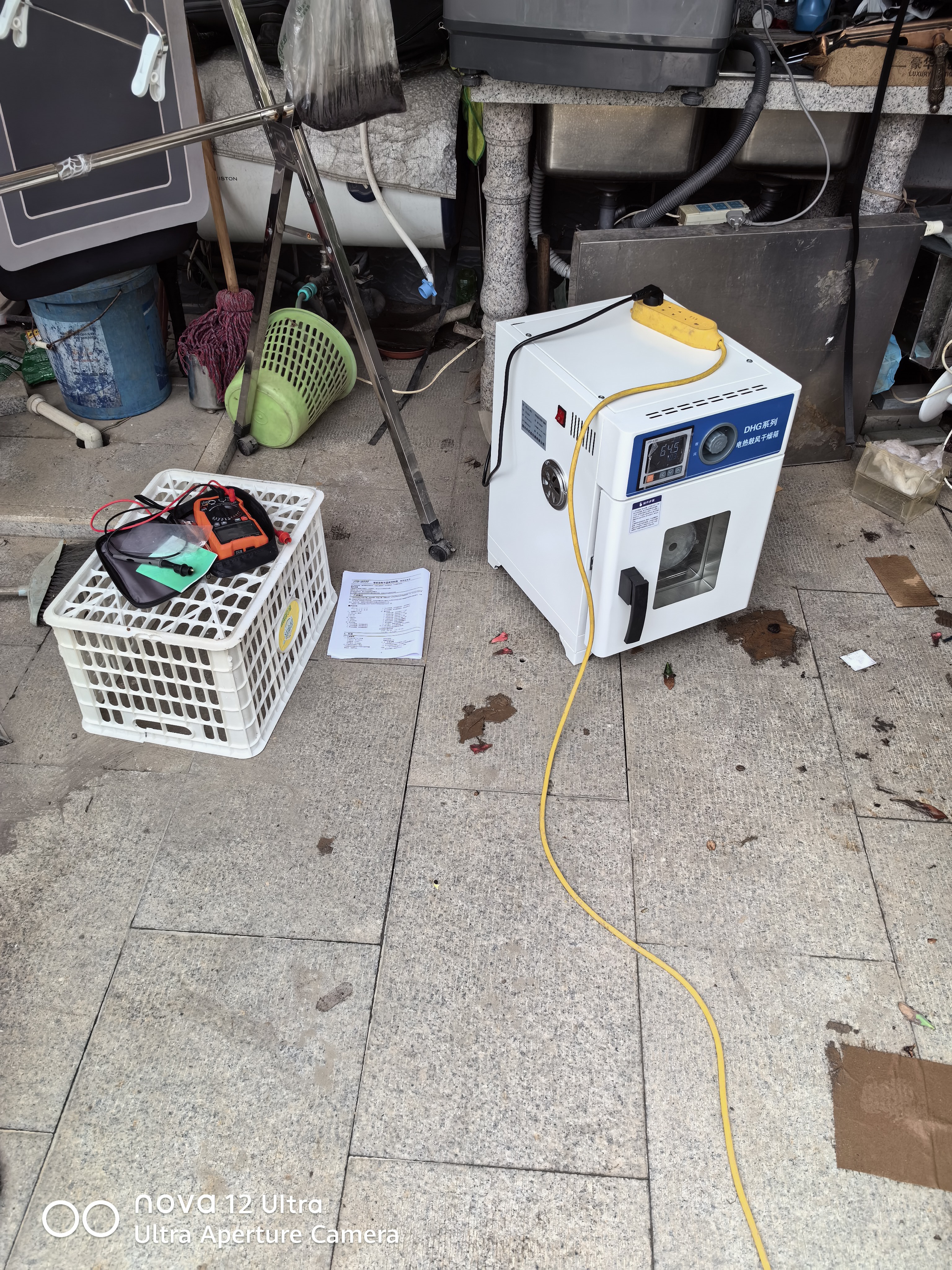 苏珀 电热恒温鼓风干燥箱真空高温小型食品烘烤箱工业烘干机实验室用 16升 101-0BS型升级款 不锈钢 实拍图