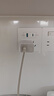 公牛（BULL）开关插座 G12系列五孔带USB+Type-C 30w快充奶油风G12E537暮雪白 实拍图