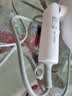 美的（Midea）1亿负离子护发电吹风 800W宿舍专用 吹风机学生宿舍折叠便携吹风筒FZ105白  七夕节日礼物 实拍图