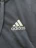 adidas日常通勤休闲三条纹连帽夹克外套男装秋季阿迪达斯轻运动   传奇墨水蓝/白   M 实拍图