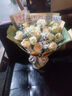 艾斯维娜鲜花速递11朵玫瑰花束送女友生日礼物全国同城配送 11朵香槟玫瑰花束-推荐款 实拍图