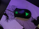 雷蛇（Razer）炼狱蝰蛇标准版有线鼠标 人体工学 电竞游戏 右手通用型 吃鸡/LOL/CSGO游戏鼠标 黑色 实拍图
