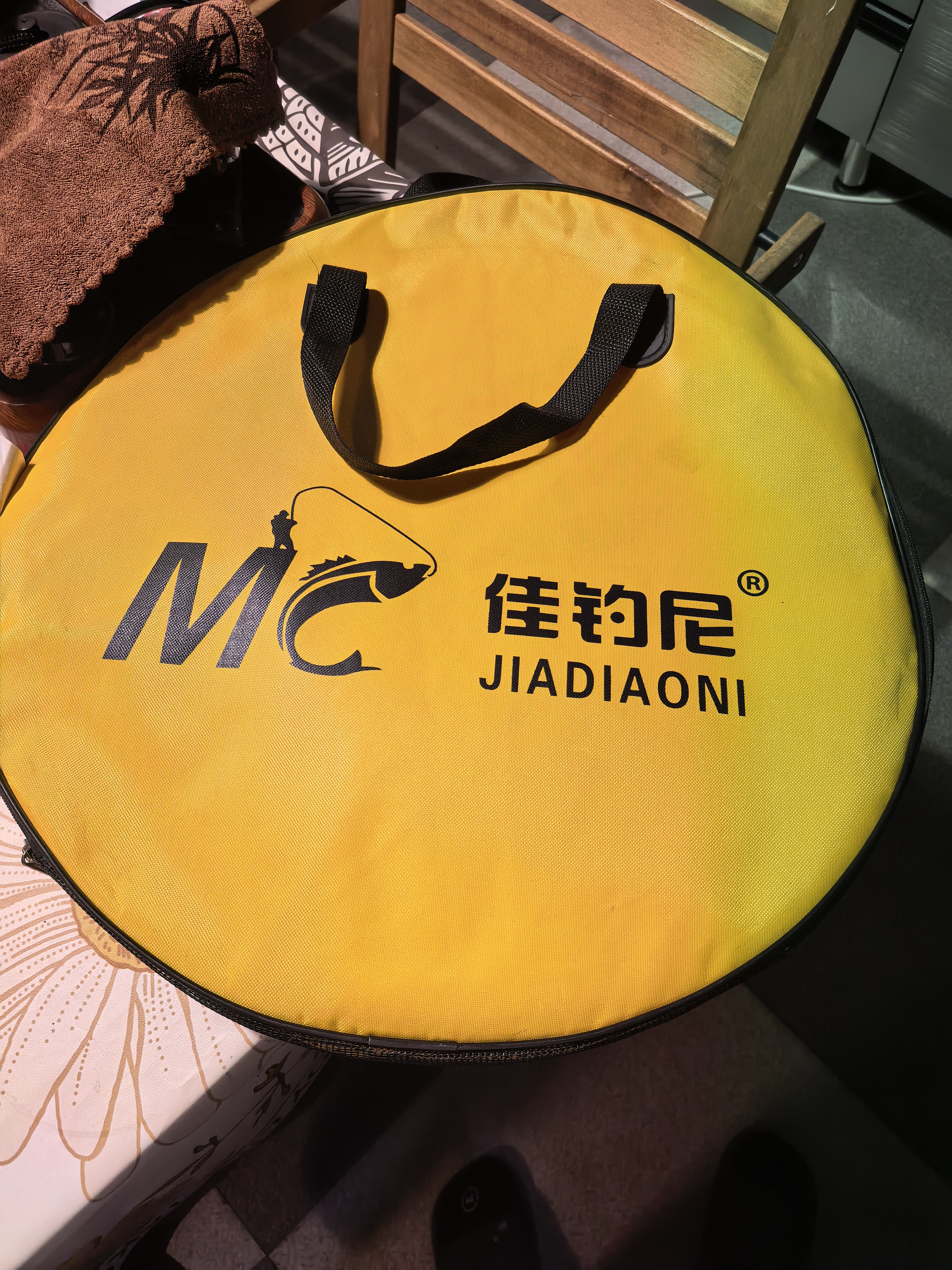 佳钓尼（JIADIAONI）鱼护野钓专用不挂鱼不伤鱼鳞加厚速干涂胶黑坑钓鱼网兜京东自营 实拍图