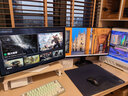 AOC 26.5英寸2K 原生280Hz 四代WOLED 10Bit HDR500 硬件低蓝光TUV 典雅白电竞游戏显示器Q27G4ZDP/WS 实拍图