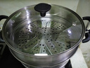 爱仕达（ASD）蒸锅双层不锈钢蒸锅 家用炖蒸煮一体汤锅 30CM大容量蒸笼QVL1530 实拍图