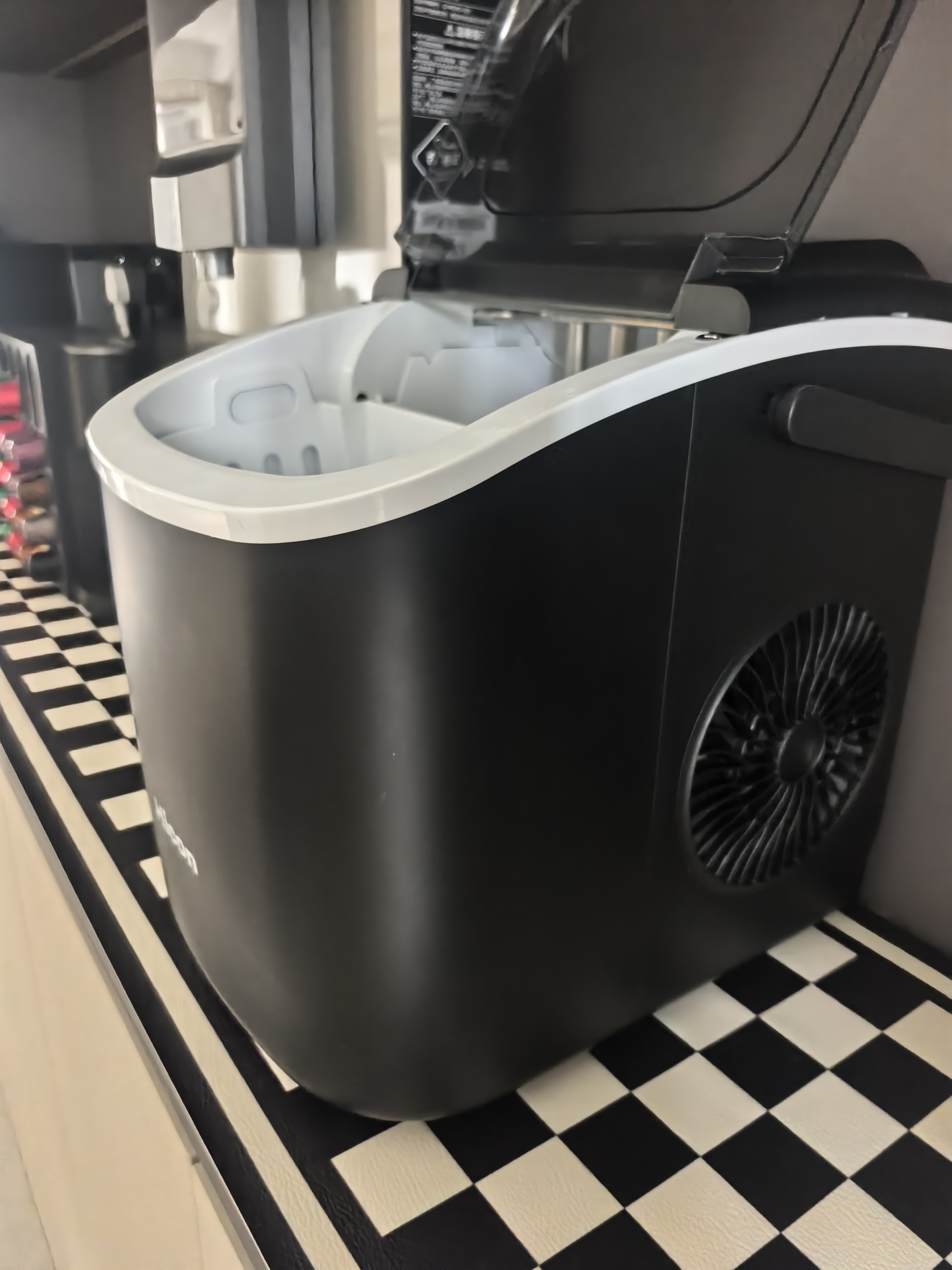 惠康制冰机家用迷你制冰机小型宿舍全自动uv消毒15KG子弹冰冰块制作神器小家电 实拍图