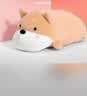 名创优品（MINISO）趴姿大号趣味狗狗公仔玩偶儿童玩具娃娃抱枕靠枕生日礼物 卡其色 实拍图
