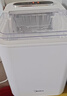 美的（Midea）制冰机家用小型全自动 迷你小功率宿舍子弹冰便携式厨房小家电 MBJ-15D16E 实拍图
