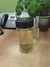 富光银离子抗菌高硼硅玻璃杯大容量带茶隔水杯子办公加厚泡茶杯送礼 实拍图