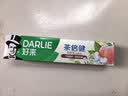 好来（DARLIE）原黑人茶倍健初萃茶白桃味牙膏果味清新口气含氟健齿护龈160g 实拍图