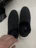 京东京造【Air 超轻】2026春夏季休闲运动鞋舒适懒人一脚蹬 黑色 实拍图