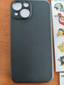 品胜 适用苹果13mini手机壳iphone13mini柔性液态保护套全包防摔13mini超薄软壳直边手机壳 黑色 实拍图