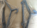 京佳宜衣架挂衣服防滑无痕衣挂架成人家用加粗加宽大号衣撑子45cm10只 实拍图